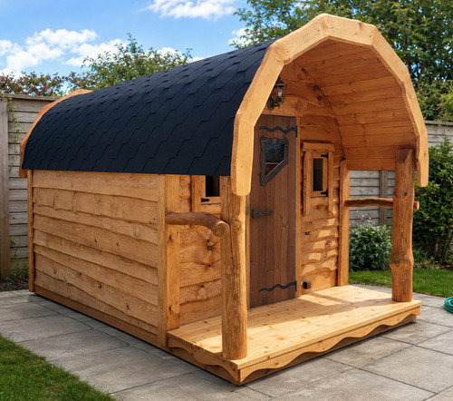 Garden shed glamping house