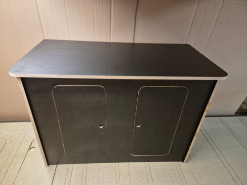 Black hexa ply 3ft camper - black,