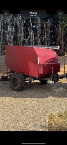 Camping pod box trailer - box,