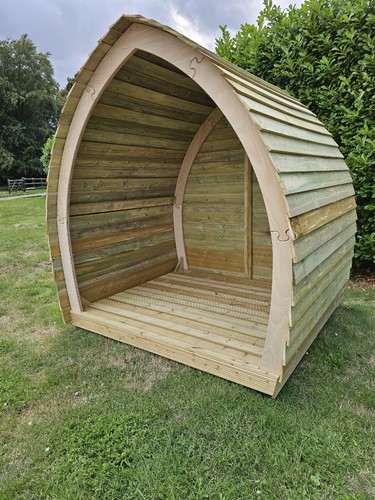 Garden pod logstore - garden, shed