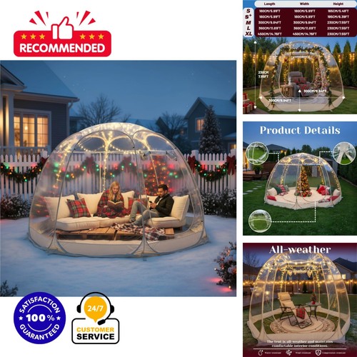 Instant pop bubble tent - bubble,