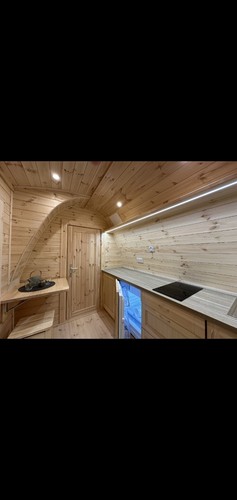 Glamping pod fully - pod, furnished